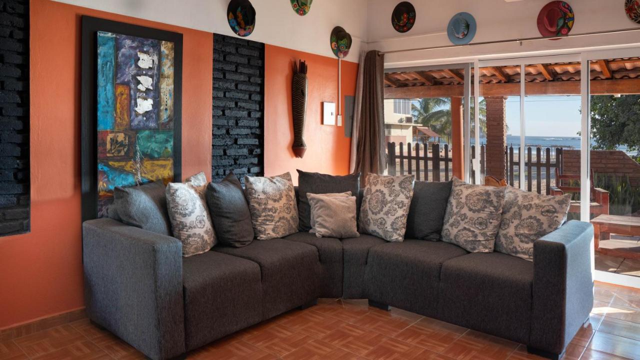 Casa Belen - Beautiful Beach View Home On Stone Island Isla La Piedra Exterior foto